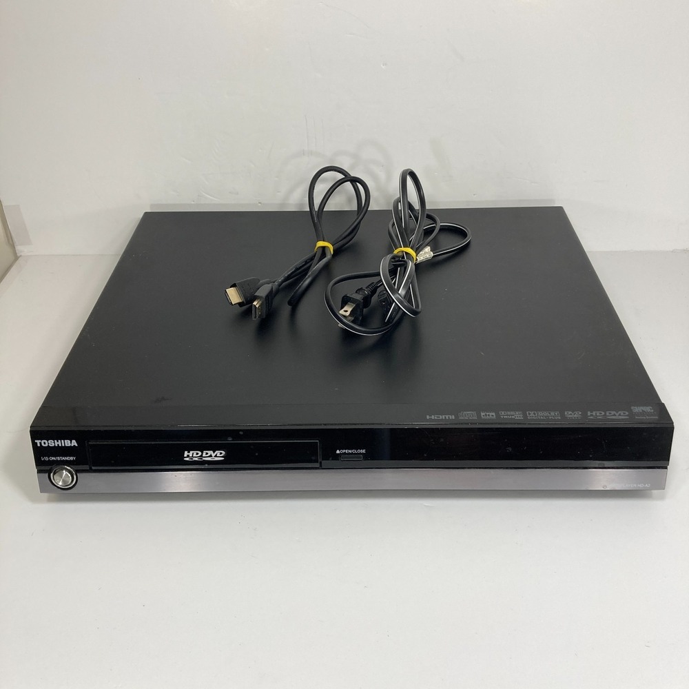 Toshiba HD DVD Player Black HD-A2 - No Remote - Tested & Working